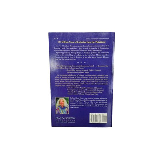 Barbara Hand Clow The Pleiadian Agenda A New Cosmology For The Age Of Light Book - Picture 3 of 3